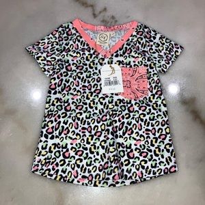 NWT Leopard Print and Paisley Shirt